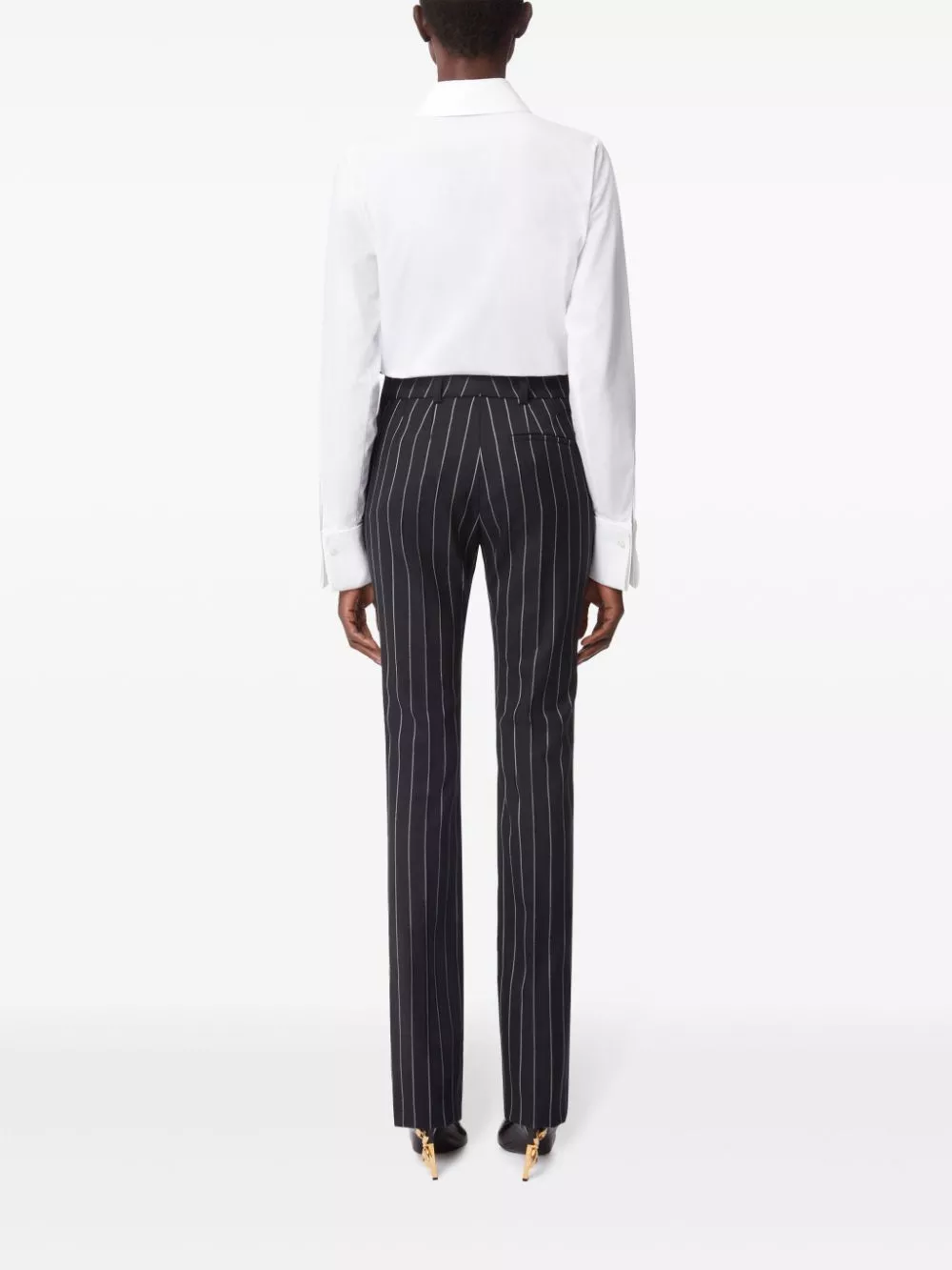 Affordable Nina Ricci pinstripe wool pants Women 0122