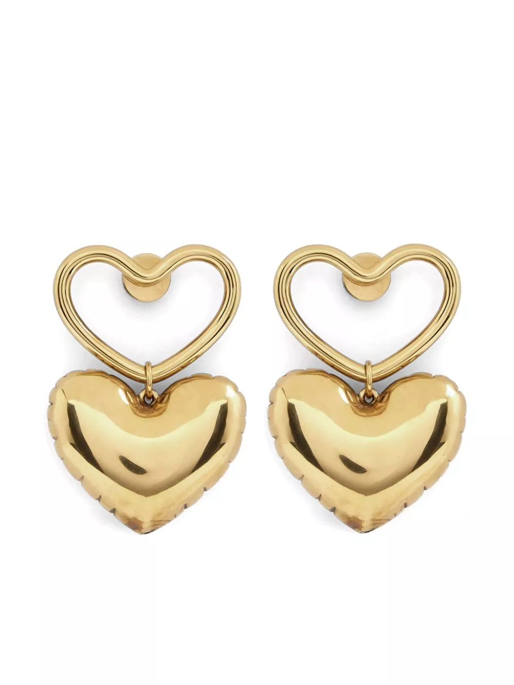 Affordable Nina Ricci heart charm dangle earrings Women 0129