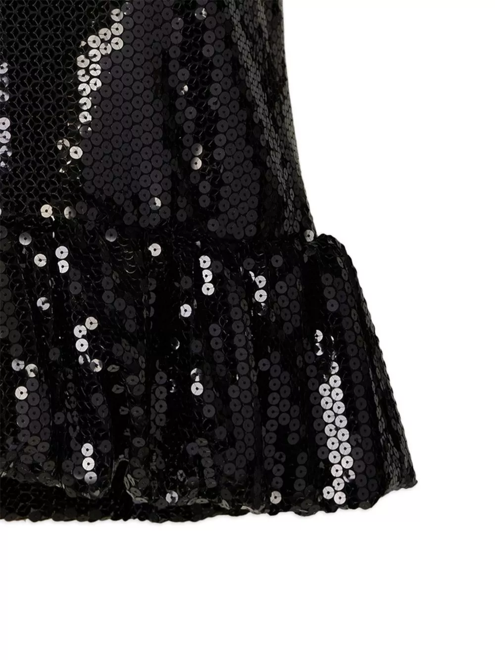 Cheap Nina Ricci sequin-embellished sleeveless peplum top Women 0127