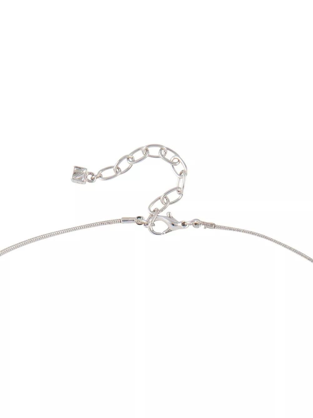 Affordable Nina Ricci 1990s pre-owned rhodium-plated necklace Women 0125