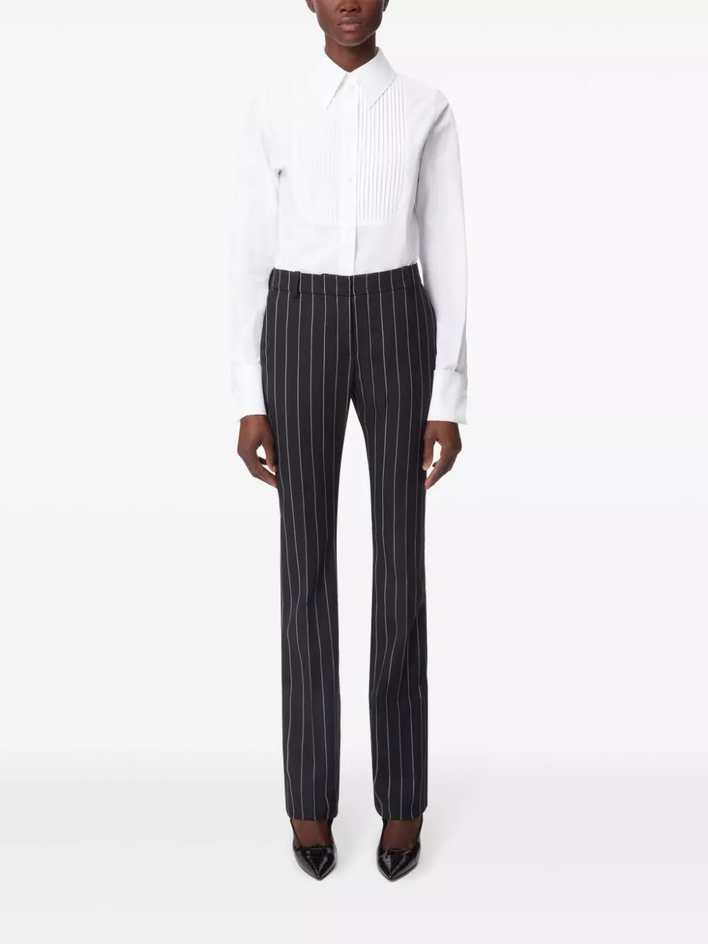 Affordable Nina Ricci pinstripe wool pants Women 0122