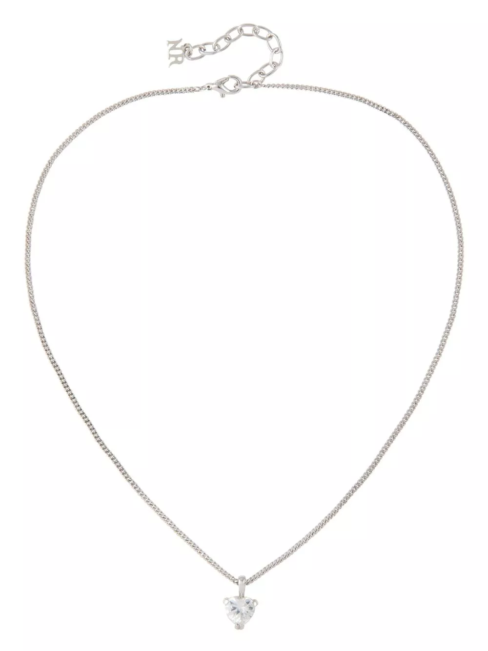 Cheap Nina Ricci 1980s heart pendant necklace Women 0206