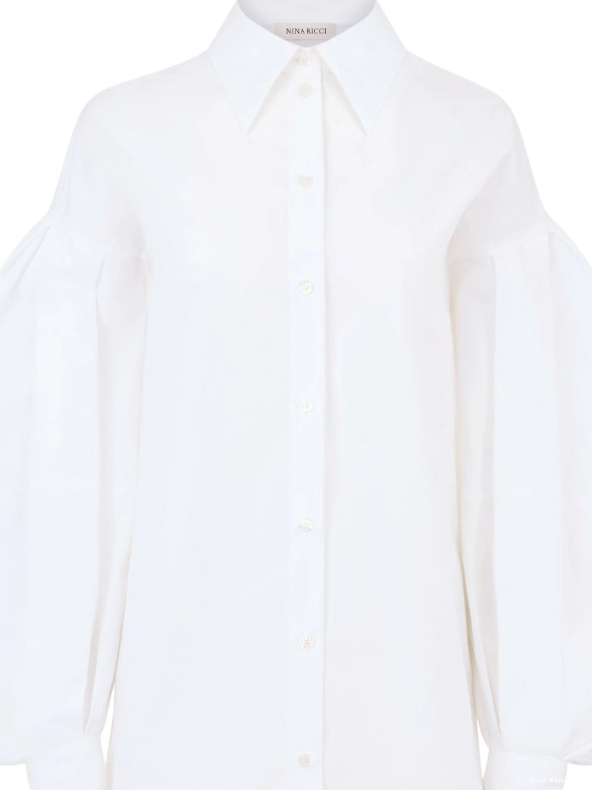 Affordable cocoon-sleeve Women Ricci Nina shirt 0225