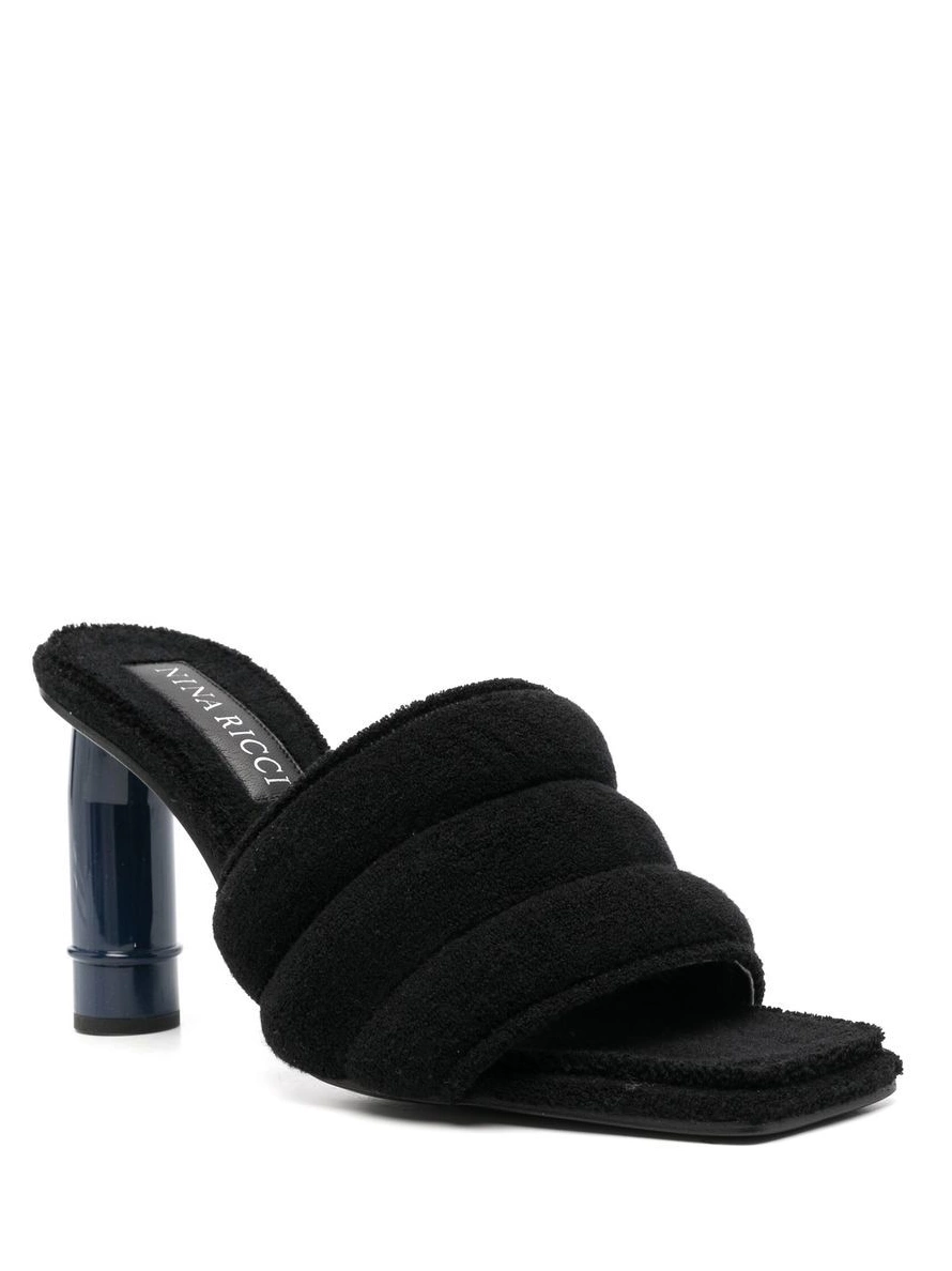 Affordable Nina Ricci Women square-toe towelling mules 0227