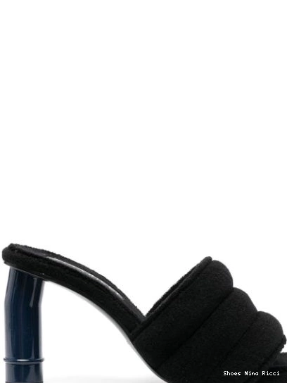 Cheap towelling square-toe mules Nina Women Ricci 0224