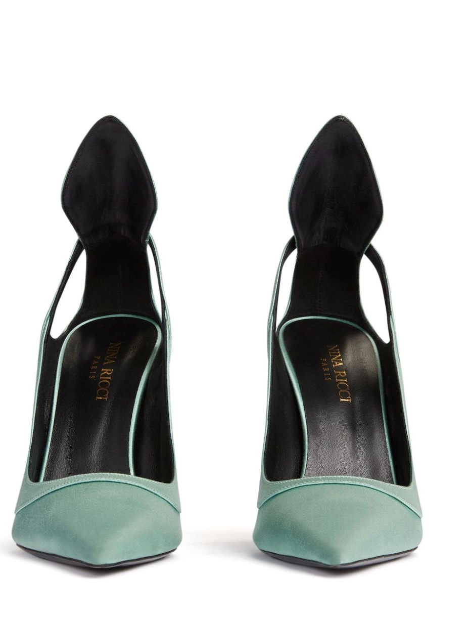 Affordable satin Women Nina Ricci pumps 0218