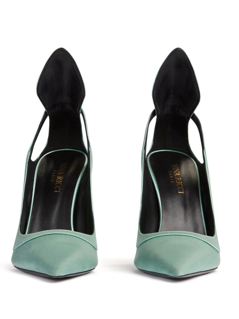 Affordable Women Nina Ricci pumps satin 0225