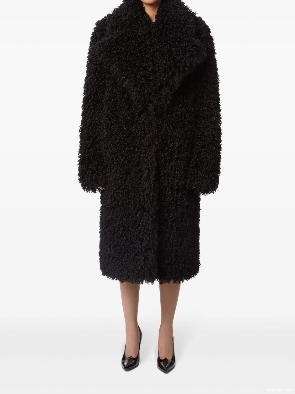 Affordable coat oversized Women Nina Ricci faux-fur 0227