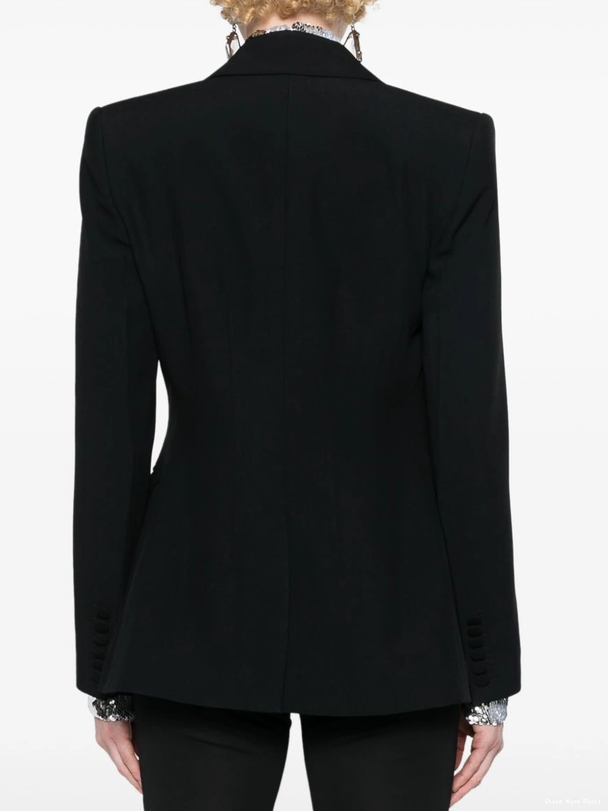 Cheap Women single-breasted Nina wide-lapels blazer Ricci 0228