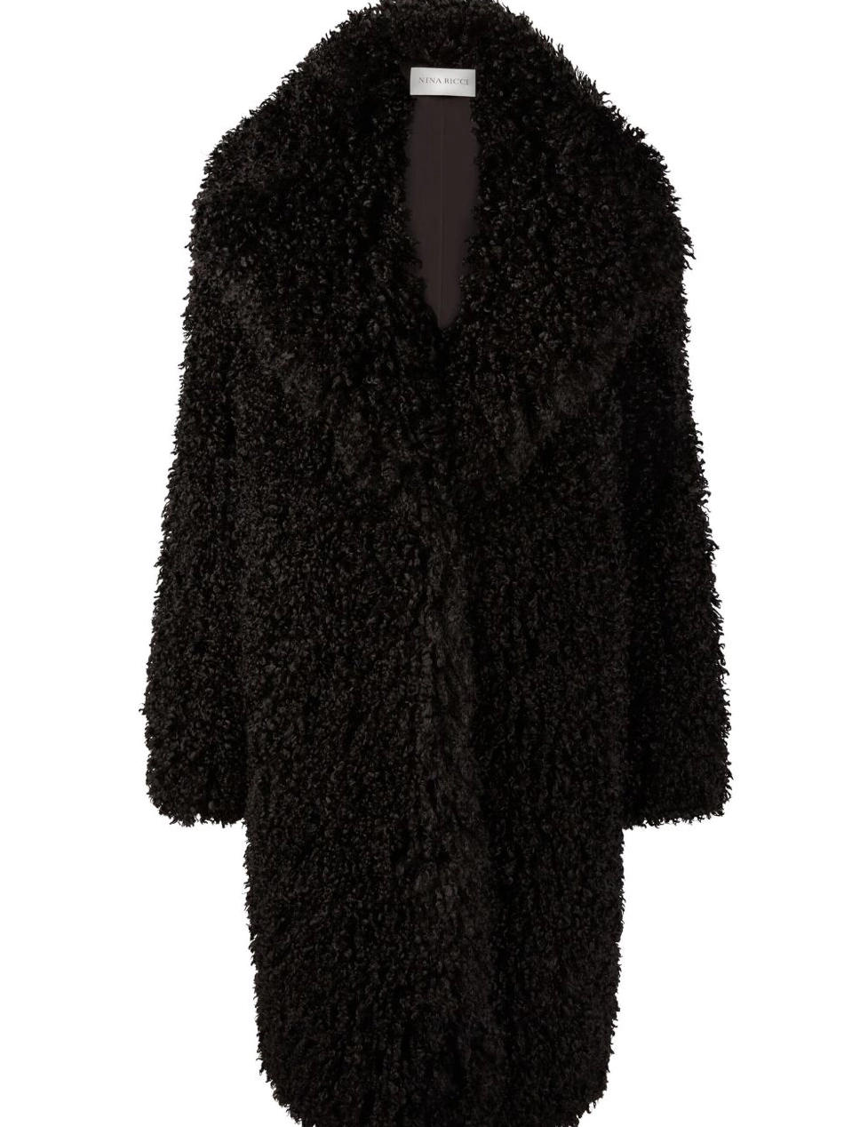 Affordable coat oversized Women Nina Ricci faux-fur 0227