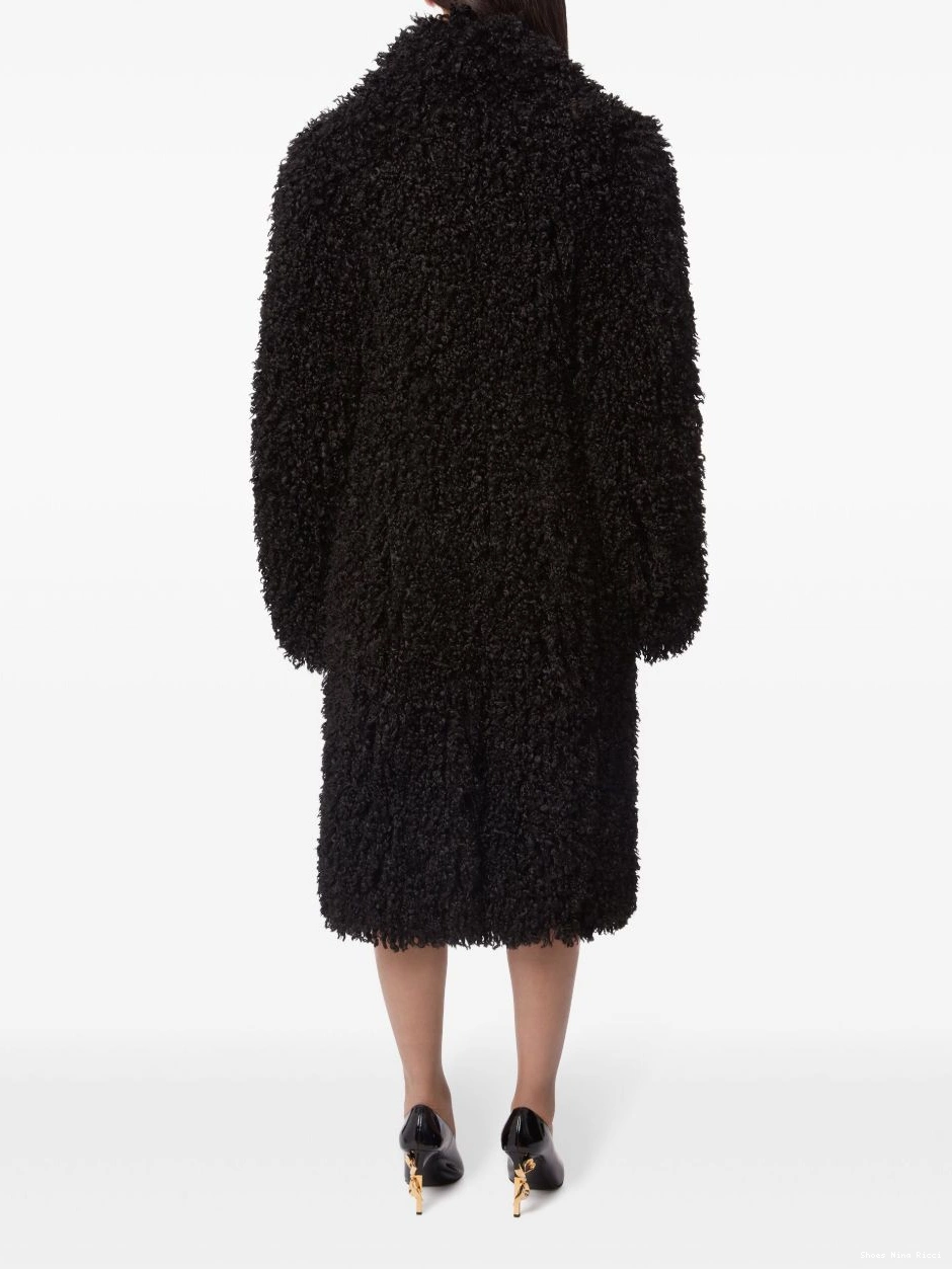 Affordable coat oversized Women Nina Ricci faux-fur 0227