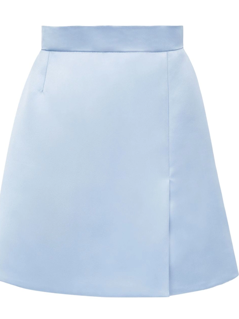 Affordable mini satin-finish skirt Women Ricci Nina 0219