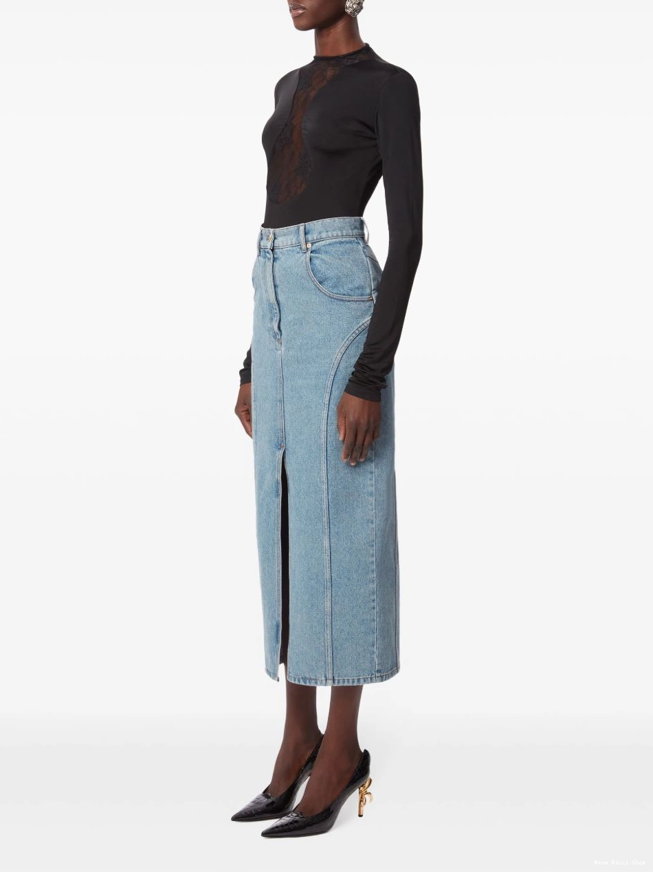 Affordable Denim Nina Long Women Skirt Ricci 0220