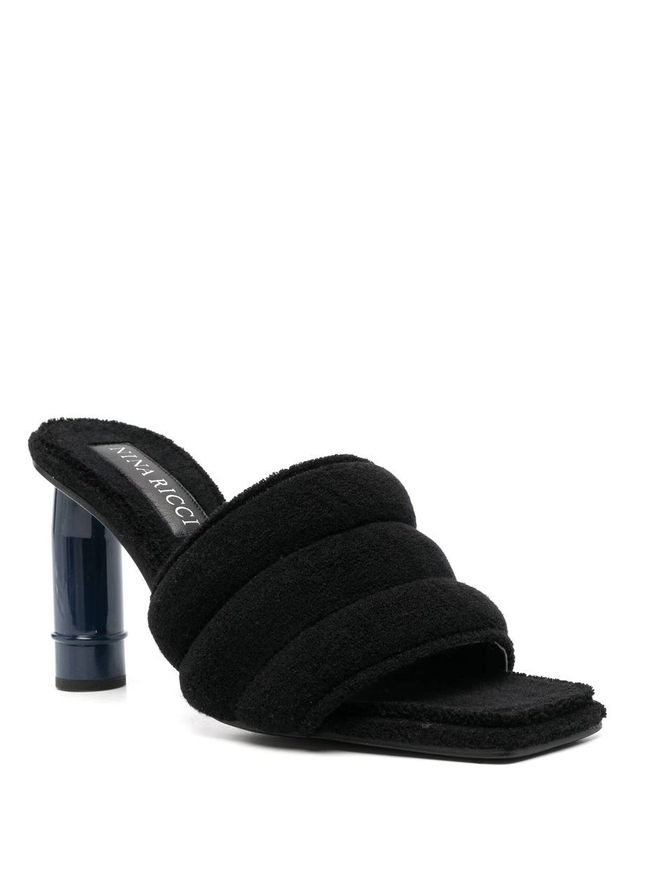 Affordable Ricci Nina square-toe mules towelling Women 0217