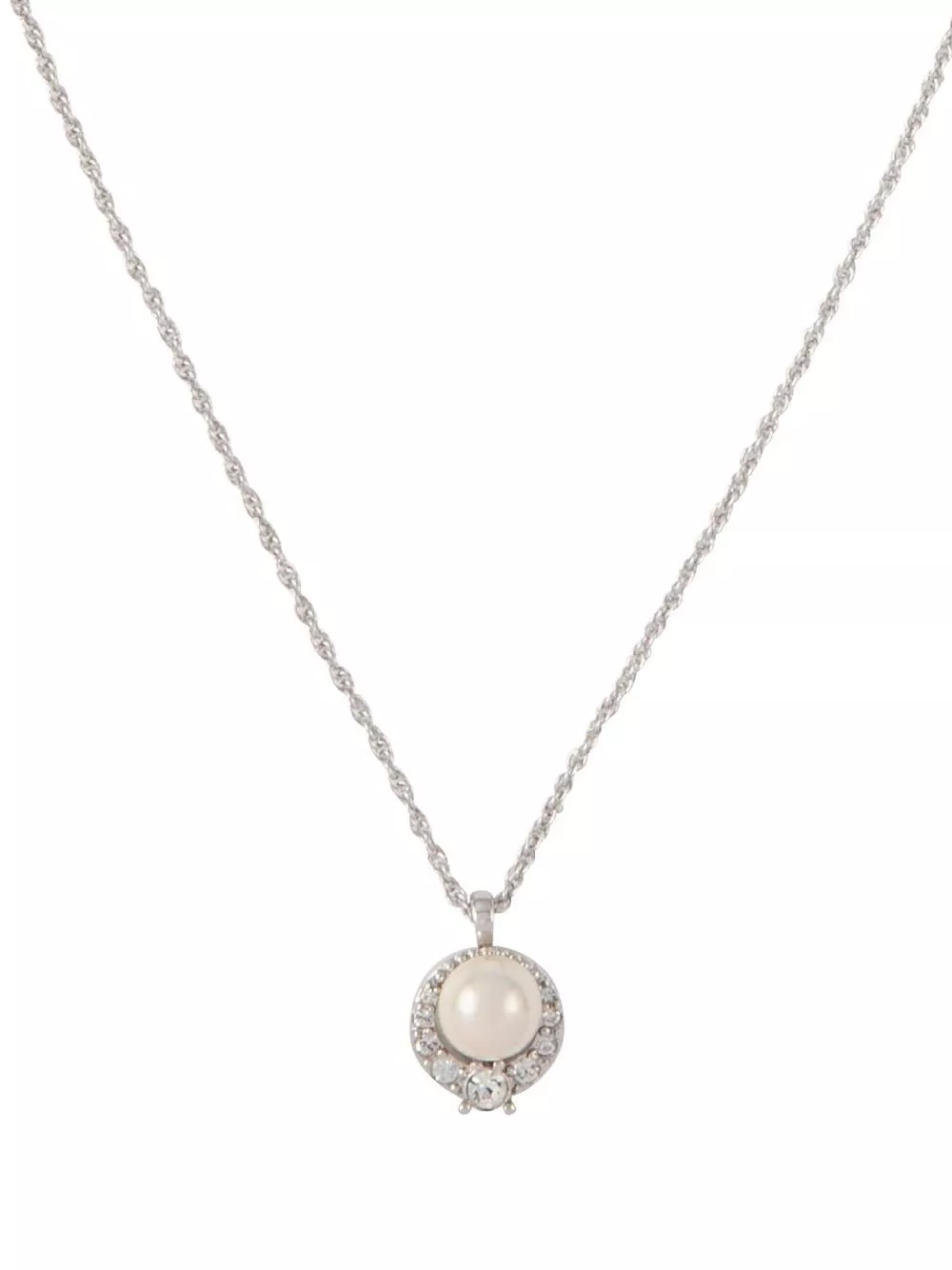 Affordable Nina Ricci 1990s pearl pendant necklace Women 0203